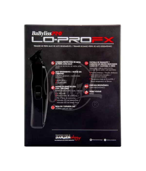 Stulzel BaByliss Trimmer LoPro FX726UZ